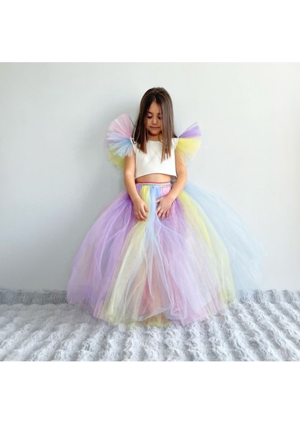 Renkli Unicorn Kostüm Doğum Günü Elbisesi, Şık ve Eğlenceli Giyim Seçeneği fiyatları