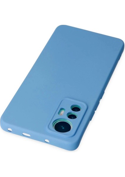 Xiaomi Mi 12 Lite Kılıf Nano Içi Kadife Silikon - Mavi fırsatları