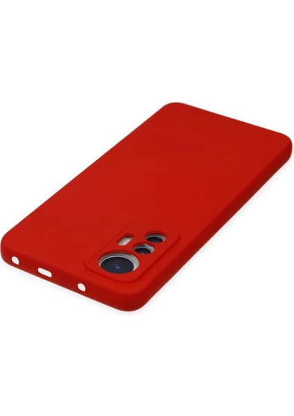 Xiaomi Mi 12 Lite Kılıf Nano Içi Kadife Silikon - Kırmızı fırsatları