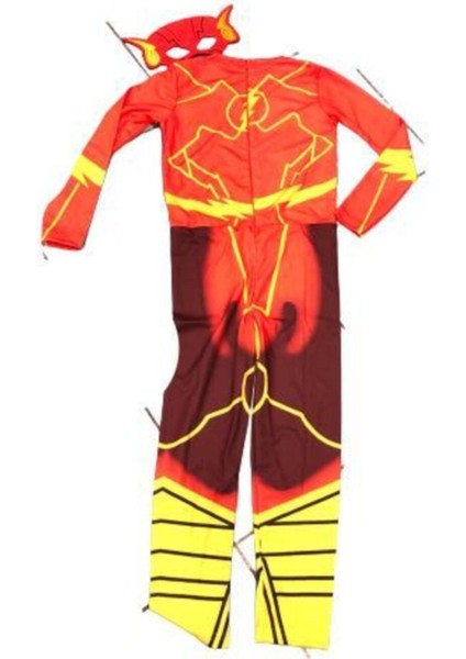 Kırmızı Erkek Çocuk Flash Kostüm, Maskeli, Eğlenceli ve Renkli Tasarım modelleri