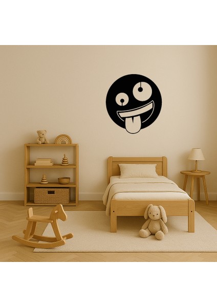 Çılgın Yüz Emoji Mdf Dekoratif Tablo - TOA7026-6371 modelleri