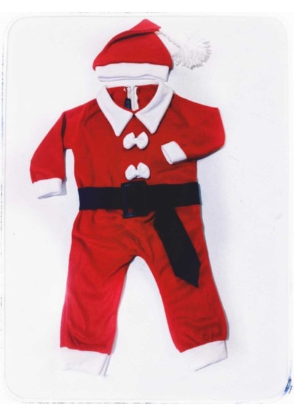 Küçük Noel Bebek Kostümü Kırmızı Renkli, Sevimli ve Rahat Giyim Seçeneği fiyatları