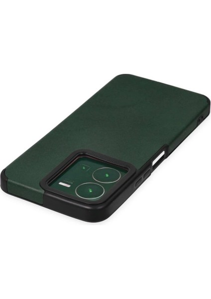 Vivo Y35 Kılıf Loop Deri Silikon - Yeşil fırsatları