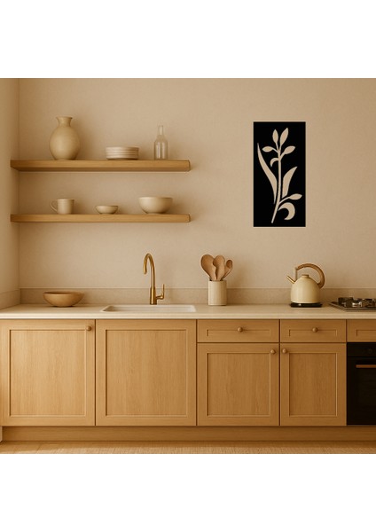 Abstract Çiçek Desenli Mdf Dekoratif Tablo - TOA2276-7538 fiyatları