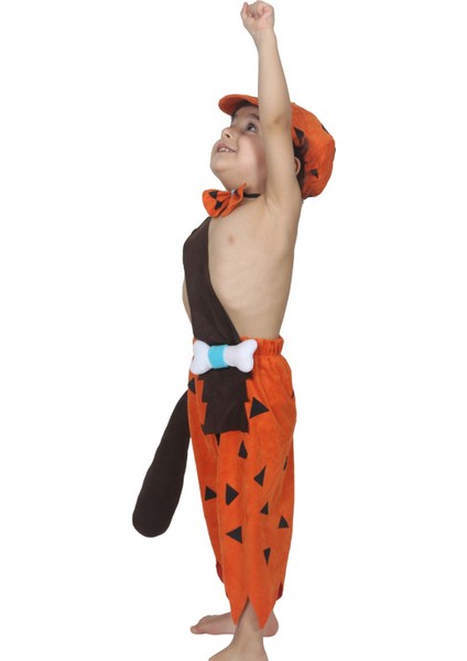 Turuncu Bebek Bambam Çakmaktaş Köstümü, Yumuşak ve Rahat Kıyafet Seçeneği