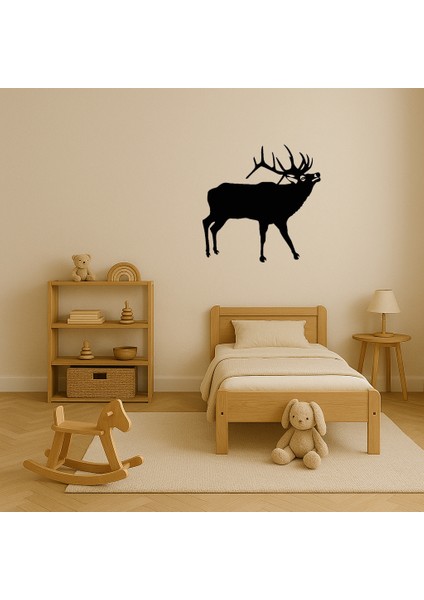 Minimalist Geyik Silueti Tablo - TOA8911-2824 modelleri