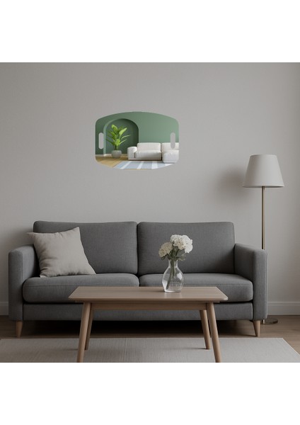 Deniz Temalı Dekoratif Aynalı Tablo - TOA2131-3479 indirimleri