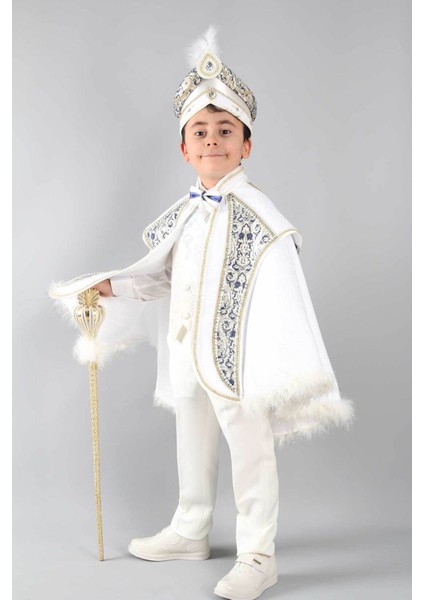 Lacivert Pelerinli Şık Sünnet Takımı, Rahat ve Şık Tasarımıyla Özel Günler Için. fiyatları