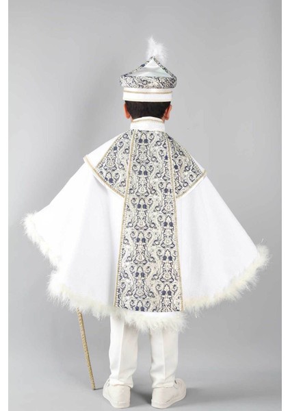 Lacivert Pelerinli Şık Sünnet Takımı, Rahat ve Şık Tasarımıyla Özel Günler Için. fırsatları