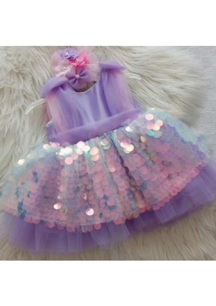 Mor Deniz Kızı Elbisesi, Eğlence ve Şıklık Için Ideal. fiyatları