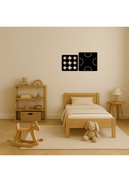 Minimalist Geometrik Desenli Dekoratif Tablo - TOA2888-5562 modelleri