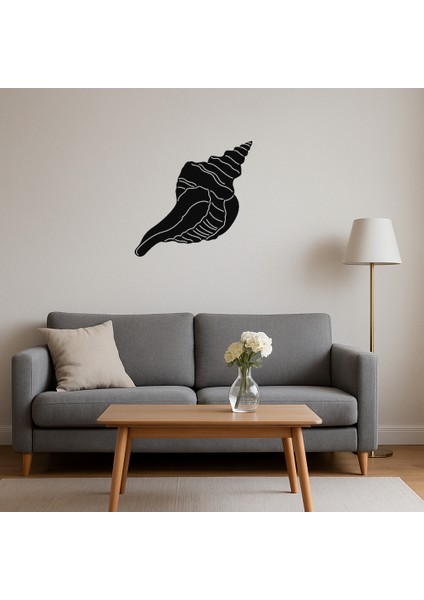 Zarif Deniz Kabukları Mdf Dekoratif Tablo - TOA9448-8894 fırsatları