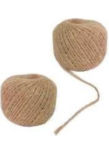 Doğal Jüt Ip 100G 2'li Paket Pembe Renkli El Işi Malzemesi fiyatları