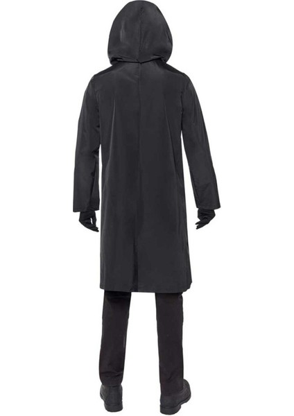 Çocuklar Için Squid Game Front Man Kostümü, Şık ve Eğlenceli Tasarım, Siyah Renkli fiyatları