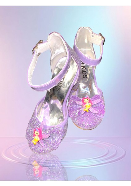 Renkli Deniz Kızı Kostüm Seti, Elbise, Saç Aksesuarı ve Ayakkabı ile Şıklık Sağlar