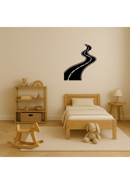 Dalgalı Yol Mdf Sanat Tablosu - TOA9650-6973 modelleri