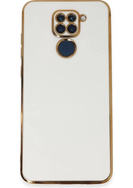 Xiaomi Redmi Note 9 Kılıf Volet Silikon - Beyaz