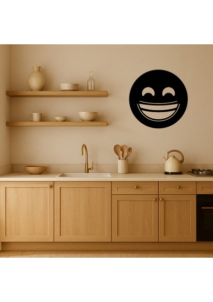 Gülümseyen Emoji Dekoratif Tablo - TOA6751-6372 fiyatları