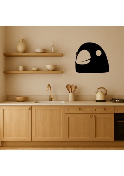 Kuş Yüzü Motifli Mdf Dekoratif Tablo - TOA7053-7448 fiyatları