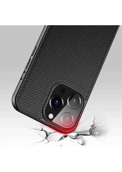 Dux Ducis Fino Serisi iPhone 13 Pro Max Kılıf Premium Dokuma Silikon KILIF-(1903) indirimleri