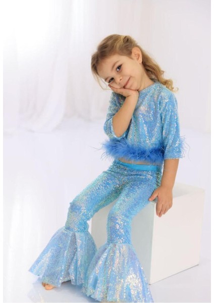 Mavi 2'li Set Takı, Şık ve Zarif Tasarım, Kaliteli ve Kullanışlı Ürün.