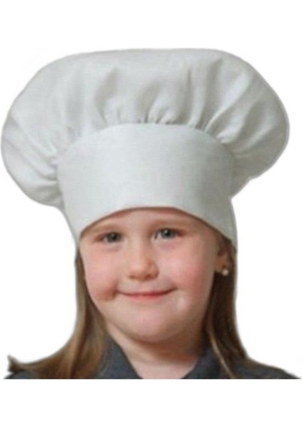 Sevimli Çocuk Aşçı Şapkası Beyaz, Eğlenceli ve Rahat Tasarım modelleri