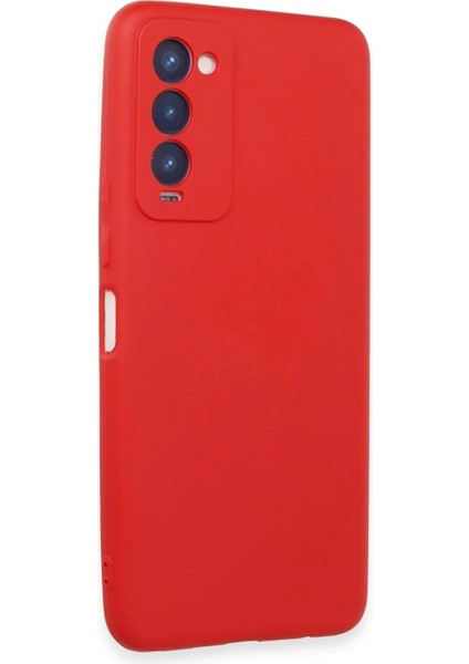 Tecno Camon 18 Kılıf First Silikon - Kırmızı fiyatları