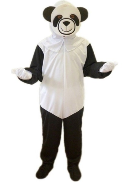 Beyaz Panda Kostüm, Sevimli ve Rahat Çocuklar Için Ideal Seçim