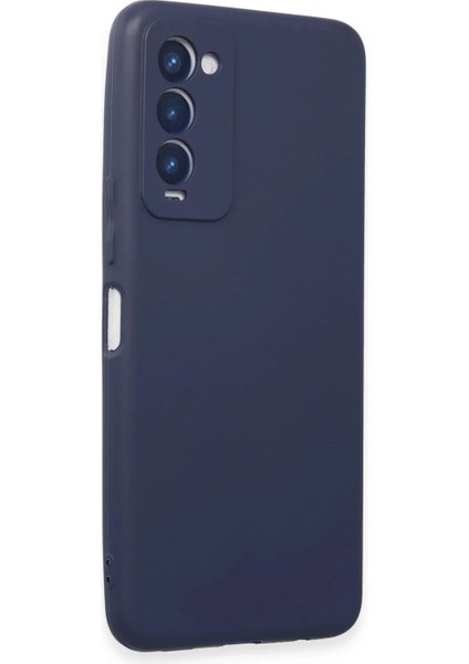 Tecno Camon 18 Kılıf First Silikon - Lacivert fiyatları