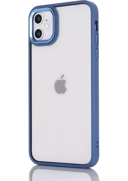 Ally iPhone 12 - 12 Pro 6.1inç Kılıf Parlak Renkli Çerçeveli Ultra Lüx Tpu Silikon KILIF-(1903) fiyatları