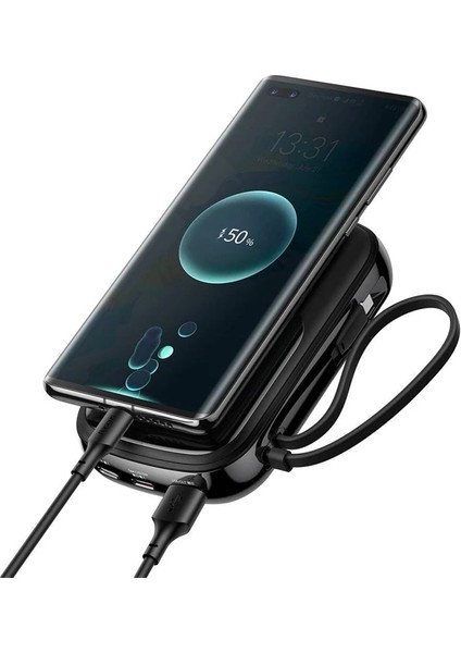 Baseus Qpow Pro Dijital Göstergeli 10000MAH 22.5W Hızlı Şarj POWERBANK-(1903) fırsatları
