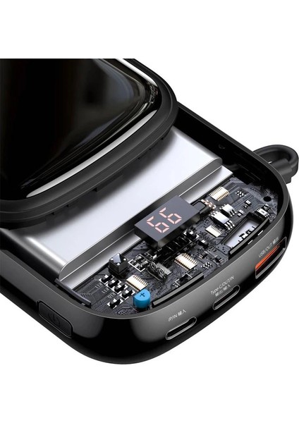 Baseus Qpow Pro Dijital Göstergeli 10000MAH 22.5W Hızlı Şarj POWERBANK-(1903) indirimleri