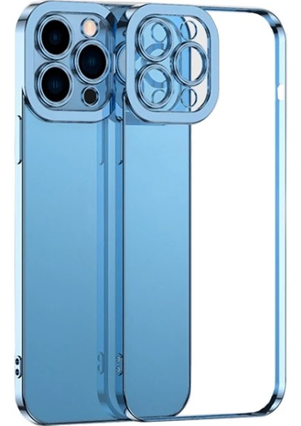 Ally Fashion Series iPhone 11 Pro Kılıf Renkli Kenar Lazer Çerçeveli Silikon KILIF-(1903) indirimleri