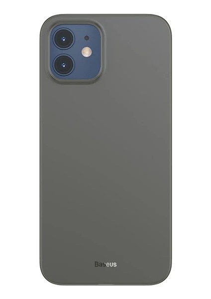 Baseus Wing Case Iphone 12 6.1 Kılıf Ultra Ince Lux Mat Şeffaf KILIF-(1903)