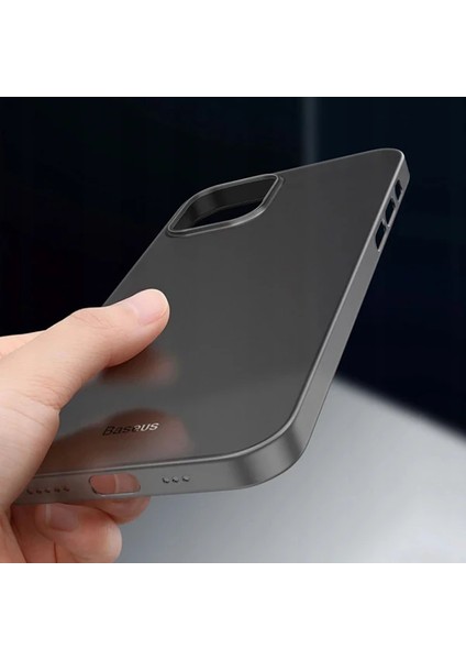 Baseus Wing Case Iphone 12 6.1 Kılıf Ultra Ince Lux Mat Şeffaf KILIF-(1903) modelleri