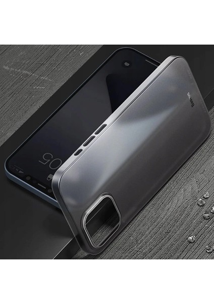 Baseus Wing Case Iphone 12 6.1 Kılıf Ultra Ince Lux Mat Şeffaf KILIF-(1903) fırsatları