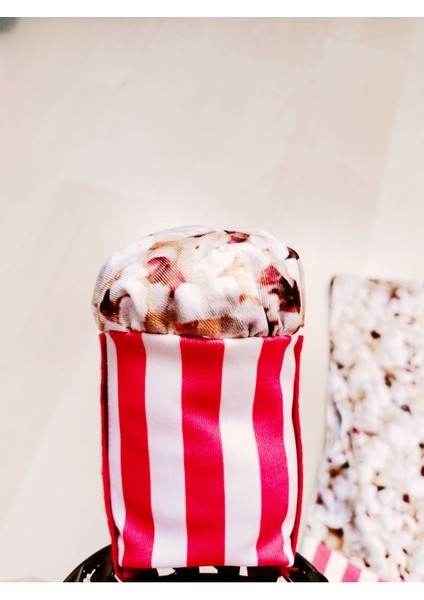 Kız Çocuk Popcorn Kiloş Etekli Kostüm, Renkli ve Eğlenceli Giyim Seçeneği