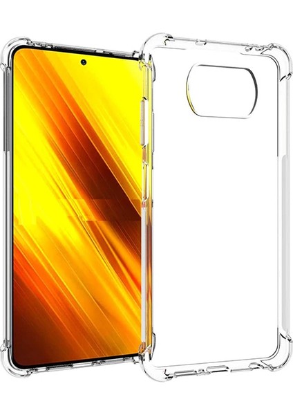 Ally Poco X3 Anti-Drop Silikon Kılıf Shockproof KILIF-(1903)