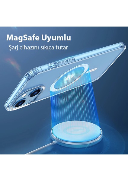 Dux Ducis Clin Mag Series iPhone 13 6.1 Magsafe Uyumlu Manyetik Silikon KILIF-(1903) modelleri