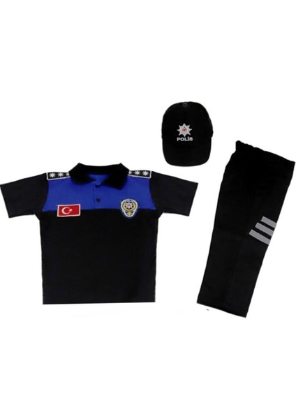 Lacivert Polo Yaka Sivil Toplum Temalı Spor Takımı, Şık ve Rahat Tasarım