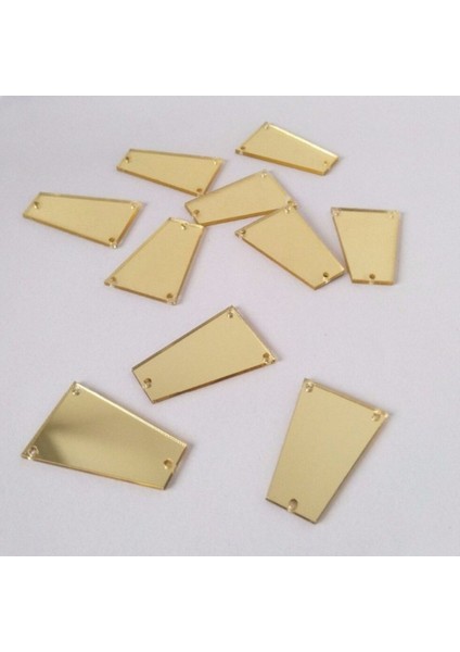 Yeşil 4cm Yapışkanlı Akrilik 30 Adet, 1,30MM Kalınlık, Kolay Kullanımlı Ürün