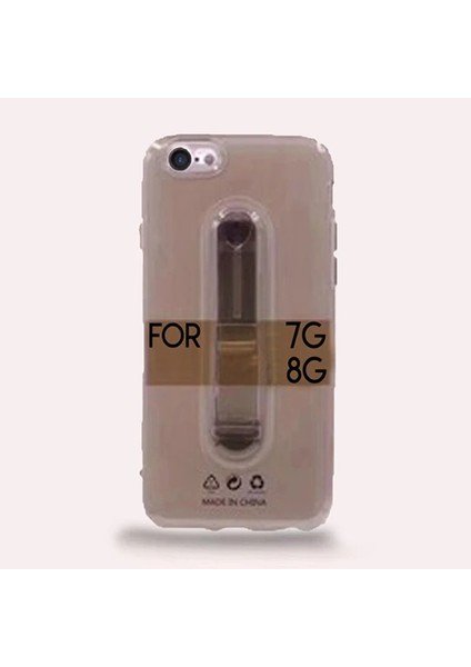 iPhone Se3-Se2 Iphone 8-7 Kılıf Selfie Yüzüklü Şeffaf Silikon KILIF-(1903) fırsatları