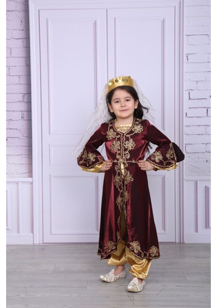 Şık Bordo Bindallı Elbisesi, Zarif ve Renkli Tasarım, Günlük ve Özel Gün Kullanımı fiyatları