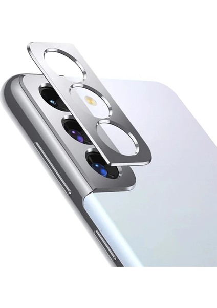 Sm Galaxy S21 / S21+ 3D Metal Kamera Koruyucu Metal LENS-(1903)