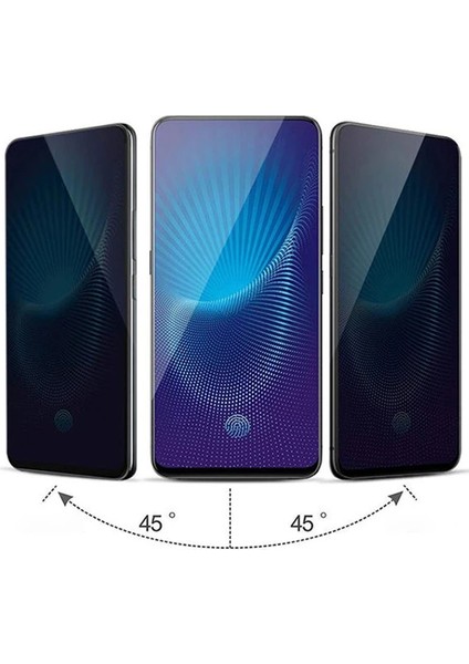 Oppo Realme 7 3D Full Privacy Gizlilik Tempered Cam Ekran KORUYUCU-(1903) modelleri