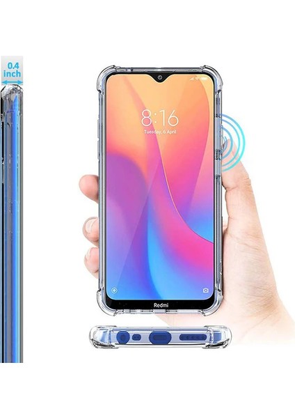 Xiaomi Redmi 8A Anti-Drop Darbe Emici Silikon KILIF-(1903) modelleri