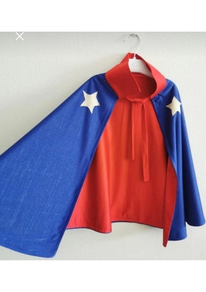 Küçük Prens Temalı Kırmızı Pelerin, Taç ve Kemer Seti, Çocuklar Için Eğlenceli Kombinasyon fiyatları