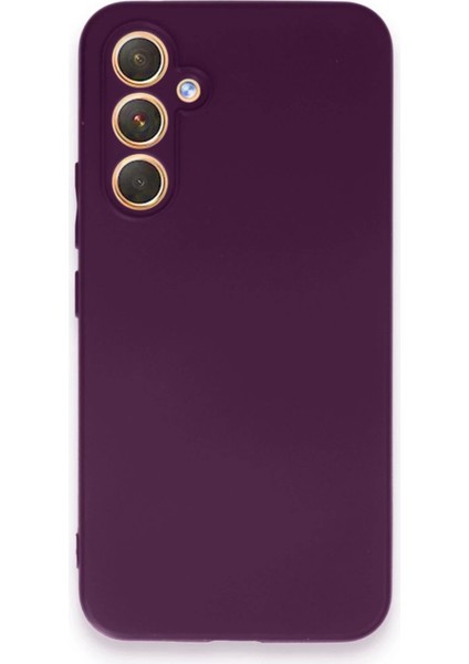 Samsung Galaxy A54 5g Kılıf First Silikon - Mor