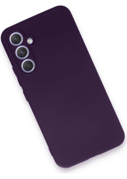 Samsung Galaxy A54 5g Kılıf First Silikon - Mor modelleri