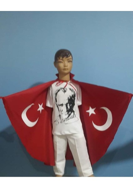 10 Adetli Çift Ayyıldızlı Kırmızı Takım, Şık ve Renkli Aksesuar Seti